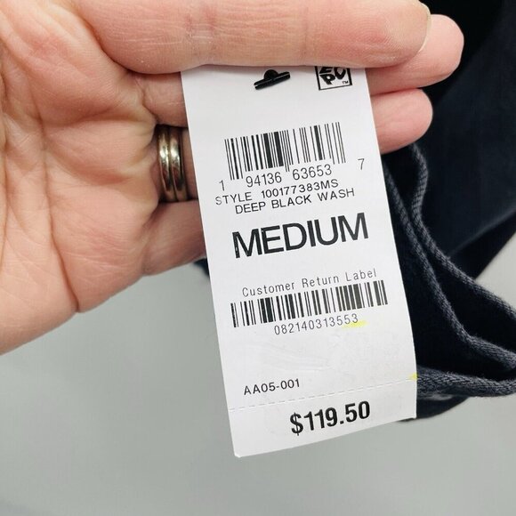 INC International Concepts Womens Medium Embellished Denim Trucker Jacket $119 - Picture 6 of 7